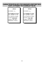 Предварительный просмотр 52 страницы Teka EWF 60 4G AI AL CI Instructions For The Installation And Advice For The Maintenance