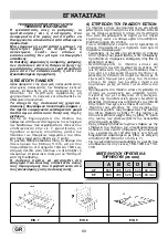 Предварительный просмотр 60 страницы Teka EWF 60 4G AI AL CI Instructions For The Installation And Advice For The Maintenance