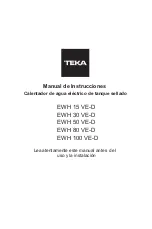 Preview for 2 page of Teka EWH 100 VE-D User Manual