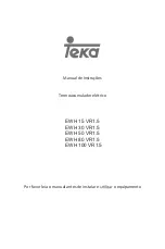 Preview for 17 page of Teka EWH 100 VR1.5 Instruction Manual