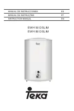 Teka EWH 50 D SLIM Instruction Manual preview