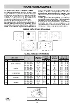 Предварительный просмотр 13 страницы Teka EX/60 3G AI AL TR CI E1 Instructions For The Installation And Advice For The Maintenance