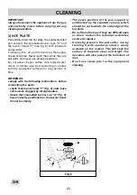 Предварительный просмотр 25 страницы Teka EX/60 3G AI AL TR CI E1 Instructions For The Installation And Advice For The Maintenance