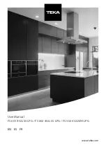 Teka FS 502 4GG WH LPG User Manual предпросмотр