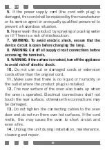 Preview for 10 page of Teka FS 502 4GG WH LPG User Manual