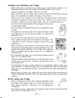 Предварительный просмотр 6 страницы Teka FT3 310 Instruction Manual