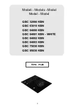 Предварительный просмотр 2 страницы Teka GBC 32000 KBN User Manual