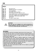 Предварительный просмотр 28 страницы Teka GBC 32000 KBN User Manual