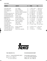 Preview for 11 page of Teka GKS 290 Instruction Manual