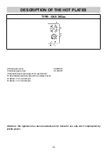 Предварительный просмотр 18 страницы Teka GKS 30Gas Instructions For The Installation And Advice For The Maintenance