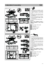 Предварительный просмотр 33 страницы Teka GKST 80 I4 Instructions For Fitting And Use