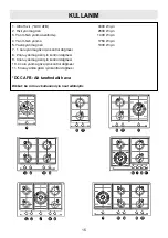 Preview for 15 page of Teka GZC 31330 XBB User Manual