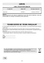 Preview for 23 page of Teka GZC 31330 XBB User Manual