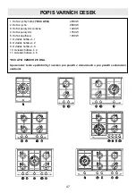 Preview for 47 page of Teka GZC 31330 XBB User Manual