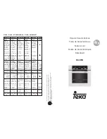 Teka HA-855 Features List предпросмотр