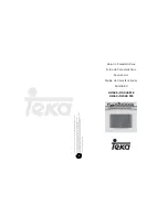 Предварительный просмотр 1 страницы Teka HC-545 Use And Maintenance Manual