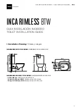 Предварительный просмотр 3 страницы Teka INCA RIMLESS BTW 700200200 Installation Manual