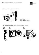 Предварительный просмотр 8 страницы Teka INCA RIMLESS BTW 700200200 Installation Manual