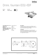 Teka Intra ED2-0DF Quick Start Manual preview