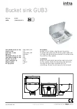 Teka Intra GUB3 Quick Start Manual preview