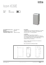 Preview for 1 page of Teka intra Icon ICSE Instructions