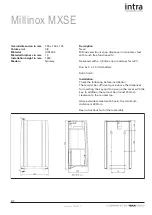 Preview for 2 page of Teka intra Millinox MXSE Manual