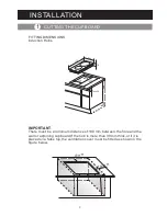 Предварительный просмотр 6 страницы Teka IR 321.1 Installation Instructions Manual