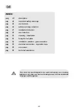 Предварительный просмотр 40 страницы Teka JZC 63312 A User Manual