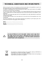 Предварительный просмотр 69 страницы Teka JZC 63312 A User Manual