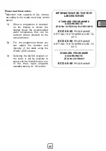 Preview for 45 page of Teka LI5 1080 User Manual