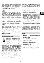 Preview for 51 page of Teka LI5 1080 User Manual