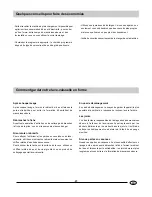 Preview for 28 page of Teka LP 800 S Use And Maintenance Manual