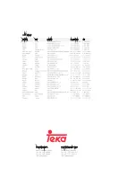 Предварительный просмотр 84 страницы Teka LP1 700 Use And Maintenance Manual