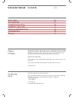 Preview for 3 page of Teka LP8835W Instruction Manual