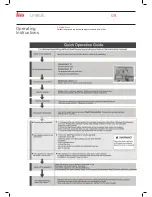 Preview for 8 page of Teka LP8835W Instruction Manual