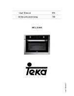 Teka MCL 32 BIS User Manual preview