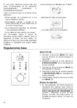 Предварительный просмотр 34 страницы Teka ML 820 BIS User Manual