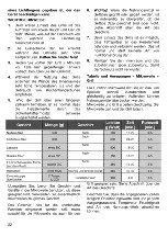 Предварительный просмотр 22 страницы Teka MS 622 BIS User Manual