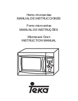 Предварительный просмотр 1 страницы Teka MW 21 BFS Instruction Manual