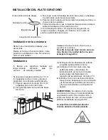 Предварительный просмотр 8 страницы Teka MWE 205 G INOX Instruction Manual