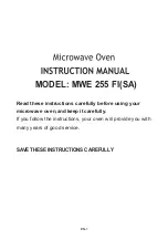 Предварительный просмотр 3 страницы Teka MWE 255 FI User Manual