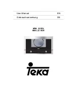 Предварительный просмотр 1 страницы Teka MWL 22 EGL User Manual