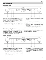 Предварительный просмотр 9 страницы Teka MWL 22 EGL User Manual