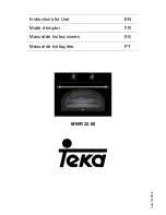 Teka MWR 32 BI Instructions For Use Manual preview