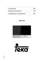 Предварительный просмотр 1 страницы Teka MWS 22 B User Manual