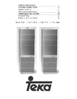 Preview for 1 page of Teka NF-340 Series Owner'S Manual