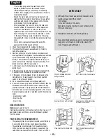 Preview for 14 page of Teka NF-340 Series Owner'S Manual