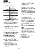 Preview for 16 page of Teka NF-340 Series Owner'S Manual