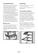 Предварительный просмотр 41 страницы Teka NF1 620 Instruction Manual