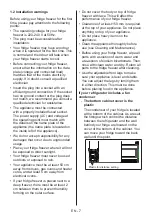 Preview for 9 page of Teka RBF 78720 GBK User Manual